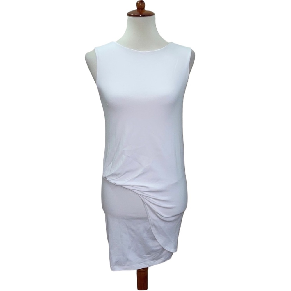 Susana Monaco Tunic Top Mini Dress White Size XS